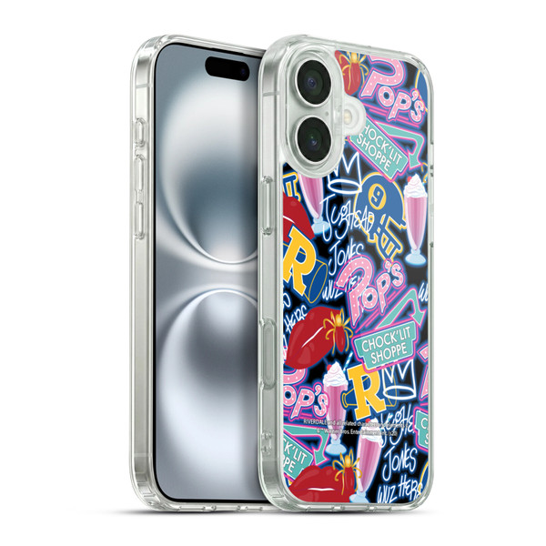 Riverdale Graphics 2 Colourful Pattern Soft Gel Case for Apple iPhone 16 Plus & MagSafe