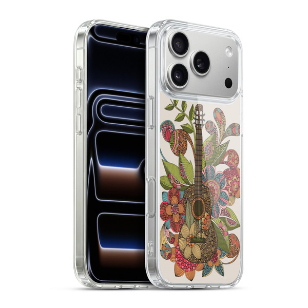 Valentina Bloom Ever Guitar Soft Gel Case for Apple iPhone 17 Pro Max