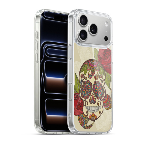 Valentina Bloom Sugar Skull Soft Gel Case for Apple iPhone 17 Pro Max