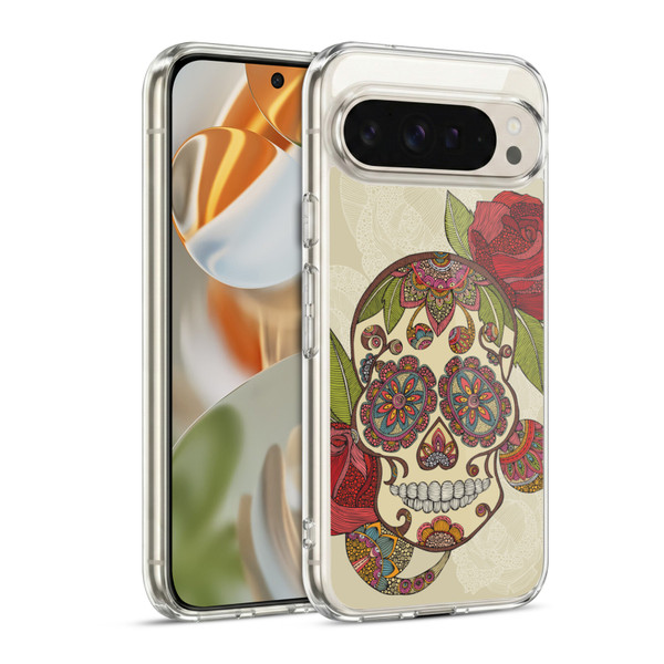 Valentina Bloom Sugar Skull Soft Gel Case for Google Pixel 9 / Pixel 9 Pro