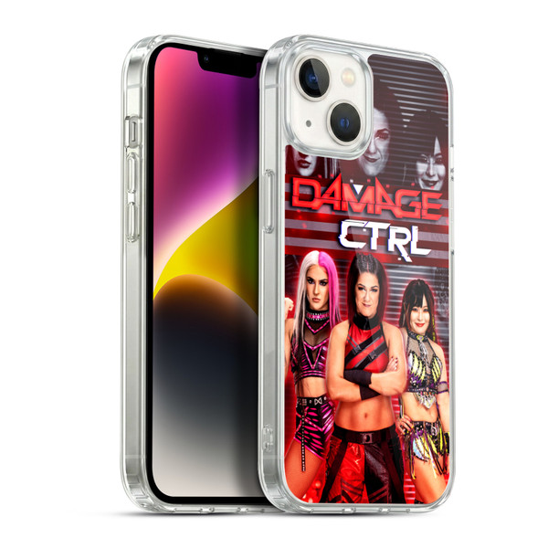 WWE Damage CTRL Bayley, Dakota Kai, Iyo Sky Soft Gel Case for Apple iPhone 14 Plus & MagSafe