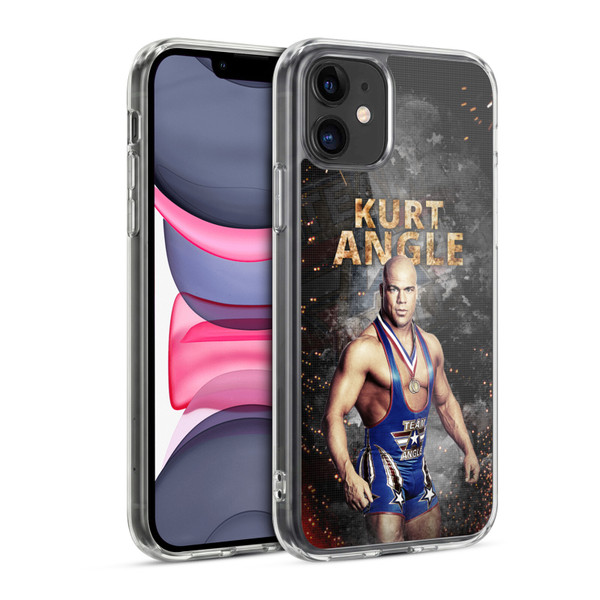WWE Kurt Angle LED Image Soft Gel Case for Apple iPhone 11