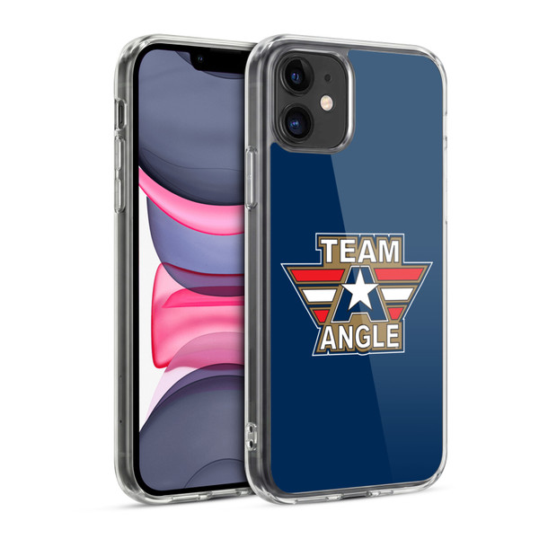 WWE Kurt Angle Logotype Soft Gel Case for Apple iPhone 11