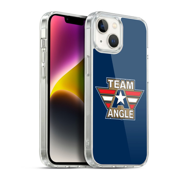 WWE Kurt Angle Logotype Soft Gel Case for Apple iPhone 14