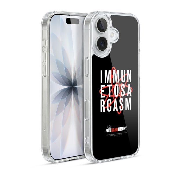 The Big Bang Theory Iconic Sarcasm Soft Gel Case for Apple iPhone 17
