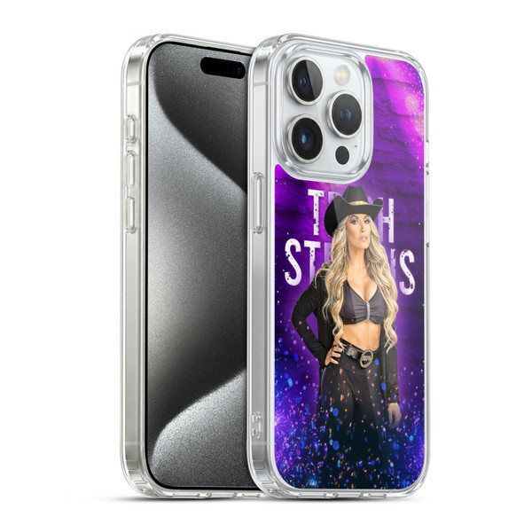 WWE Trish Stratus Portrait Soft Gel Case for Apple iPhone 15 Pro & MagSafe