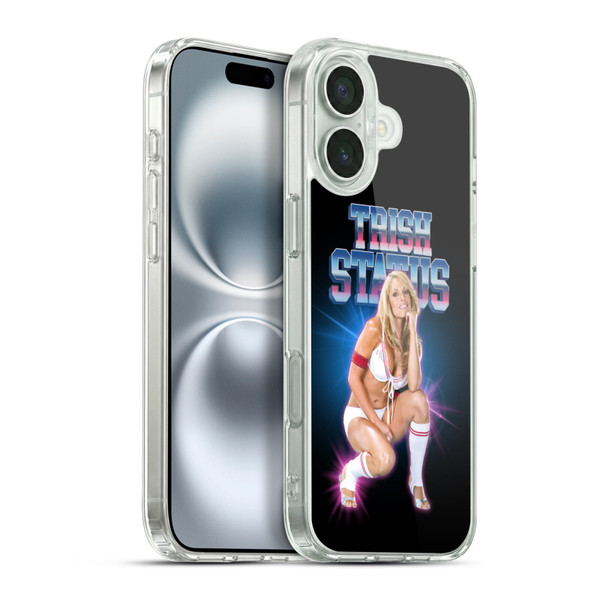 WWE Trish Stratus Retro Soft Gel Case for Apple iPhone 16 Plus & MagSafe
