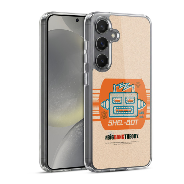 The Big Bang Theory Iconic Shel-bot Soft Gel Case for Samsung Galaxy S24 5G & MagSafe