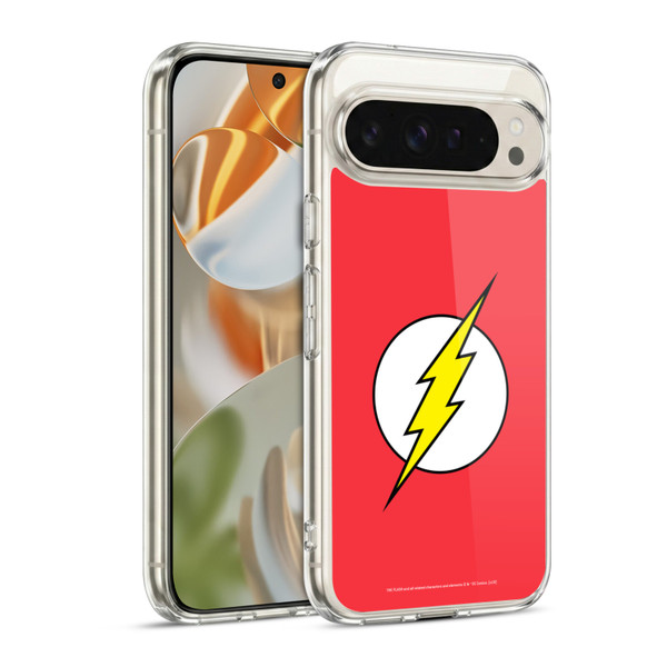 The Flash DC Comics Logo Plain Soft Gel Case for Google Pixel 9 / Pixel 9 Pro