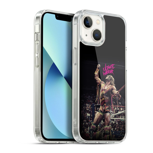 WWE Ultimate Warrior Rope Pose Soft Gel Case for Apple iPhone 13