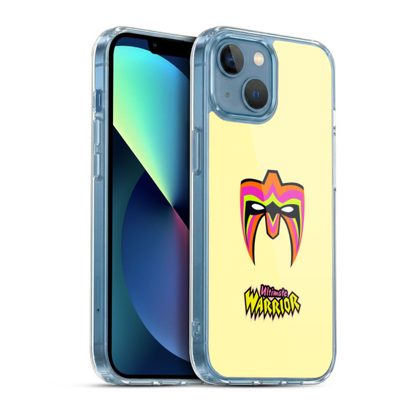 WWE Ultimate Warrior Parts Unknown Soft Gel Case for Apple iPhone 13 Mini & MagSafe