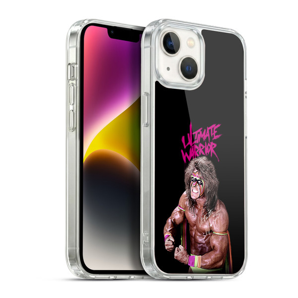 WWE Ultimate Warrior Photo & Signature Soft Gel Case for Apple iPhone 14