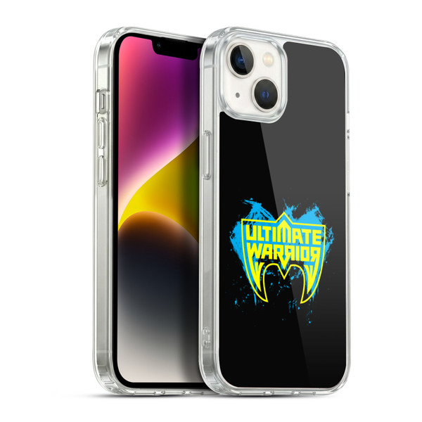 WWE Ultimate Warrior Logo Graphics Soft Gel Case for Apple iPhone 14 Plus & MagSafe