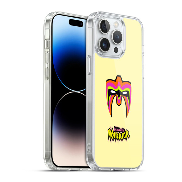 WWE Ultimate Warrior Parts Unknown Soft Gel Case for Apple iPhone 14 Pro Max & MagSafe