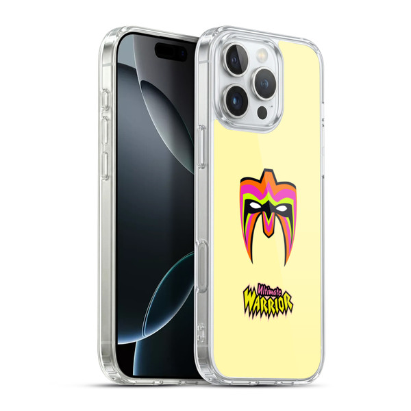 WWE Ultimate Warrior Parts Unknown Soft Gel Case for Apple iPhone 16 Pro Max & MagSafe