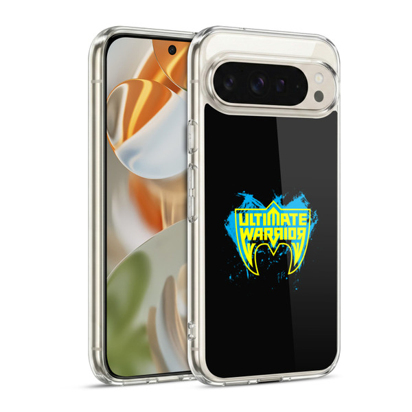 WWE Ultimate Warrior Logo Graphics Soft Gel Case for Google Pixel 9 / Pixel 9 Pro