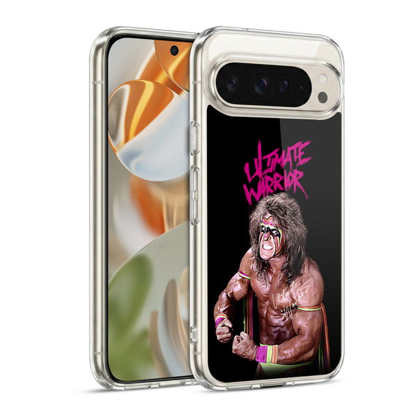 WWE Ultimate Warrior Photo & Signature Soft Gel Case for Google Pixel 9 / Pixel 9 Pro
