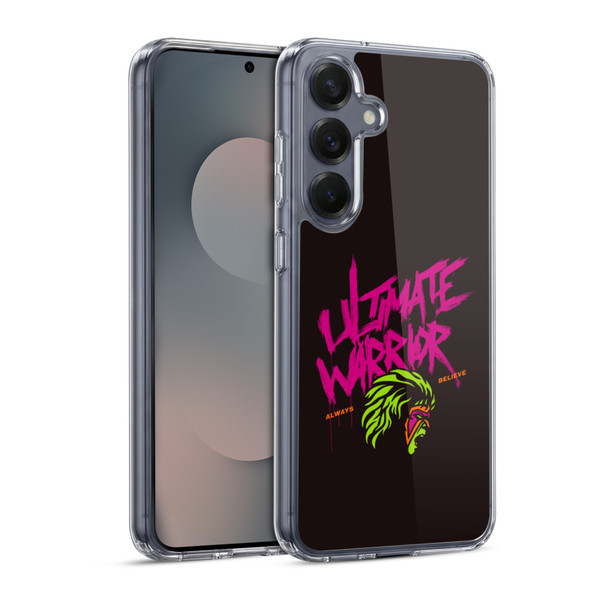 WWE Ultimate Warrior Always Believe Soft Gel Case for Samsung Galaxy S25 & MagSafe