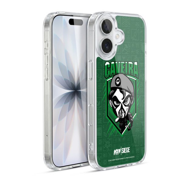 Tom Clancy's Rainbow Six Siege Chibi Operators Caveira Soft Gel Case for Apple iPhone 17