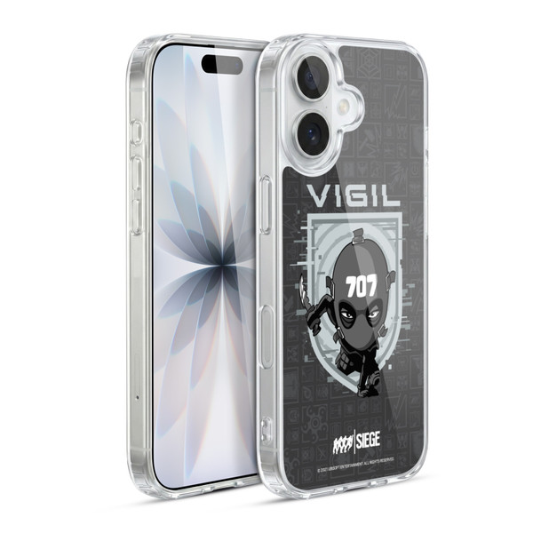 Tom Clancy's Rainbow Six Siege Chibi Operators Vigil Soft Gel Case for Apple iPhone 17