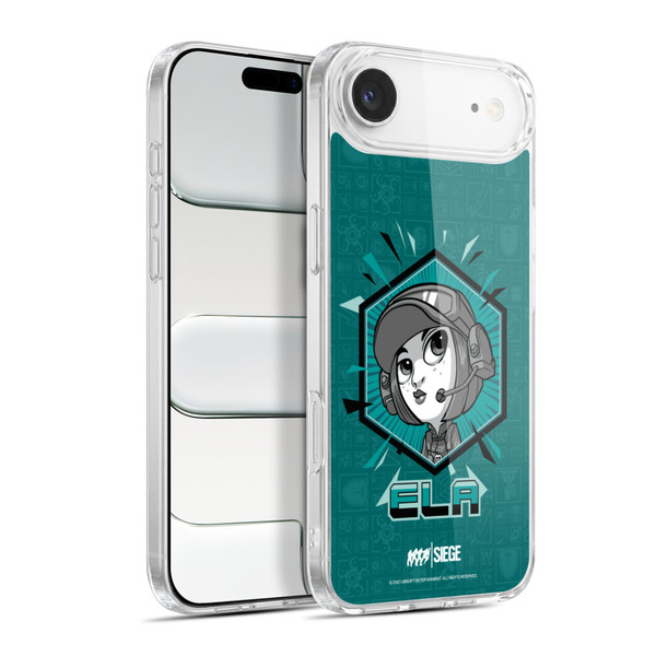Tom Clancy's Rainbow Six Siege Chibi Operators Ela Soft Gel Case for Apple iPhone 17 Air
