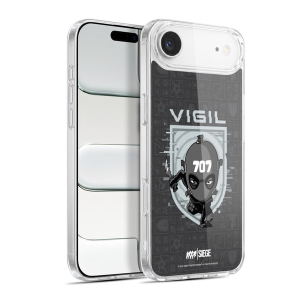 Tom Clancy's Rainbow Six Siege Chibi Operators Vigil Soft Gel Case for Apple iPhone 17 Air