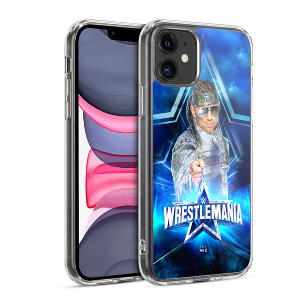 WWE Wrestlemania 38 Superstars The Miz Soft Gel Case for Apple iPhone 11