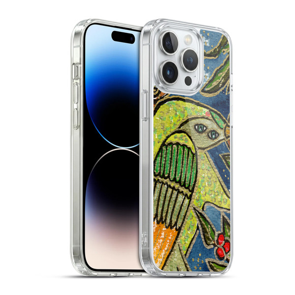 Wyanne Birds Cherry Soft Gel Case for Apple iPhone 14 Pro Max & MagSafe