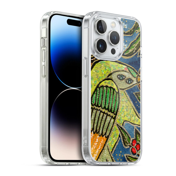 Wyanne Birds Cherry Soft Gel Case for Apple iPhone 14 Pro & MagSafe