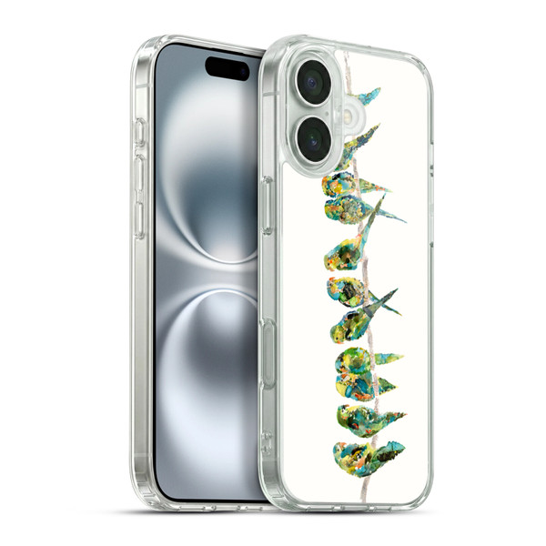 Wyanne Birds Perch Soft Gel Case for Apple iPhone 16 Plus & MagSafe