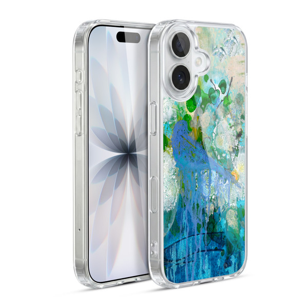 Wyanne Birds Bluebird Reflections Soft Gel Case for Apple iPhone 17