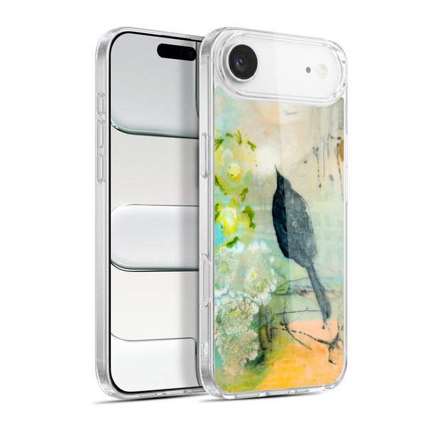 Wyanne Birds Black Feathered Bird Soft Gel Case for Apple iPhone 17 Air