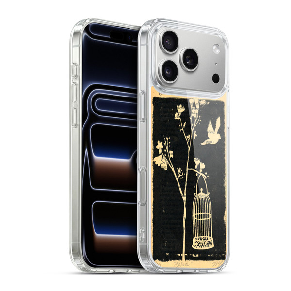 Wyanne Birds Believe Gocco Print Soft Gel Case for Apple iPhone 17 Pro Max