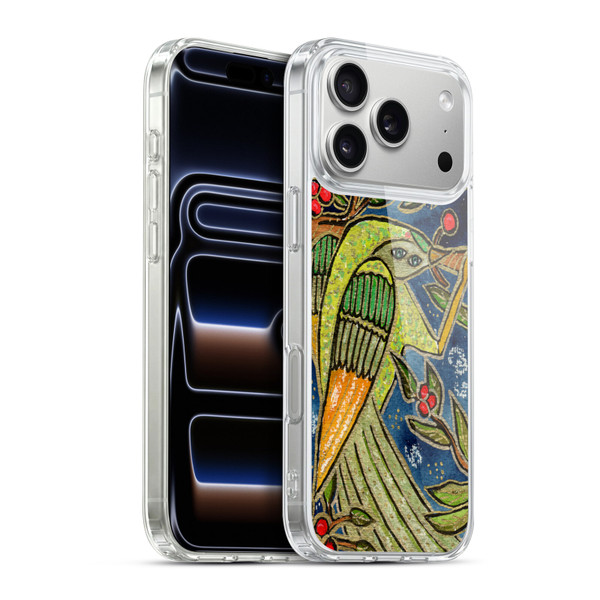 Wyanne Birds Cherry Soft Gel Case for Apple iPhone 17 Pro Max