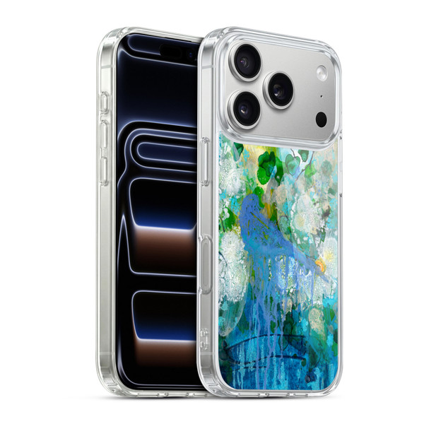 Wyanne Birds Bluebird Reflections Soft Gel Case for Apple iPhone 17 Pro