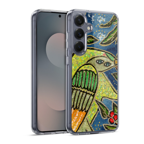 Wyanne Birds Cherry Soft Gel Case for Samsung Galaxy S25 & MagSafe