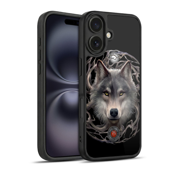 Anne Stokes Wolves 2 Night Forest Gel Armour Case For Apple iPhone 16