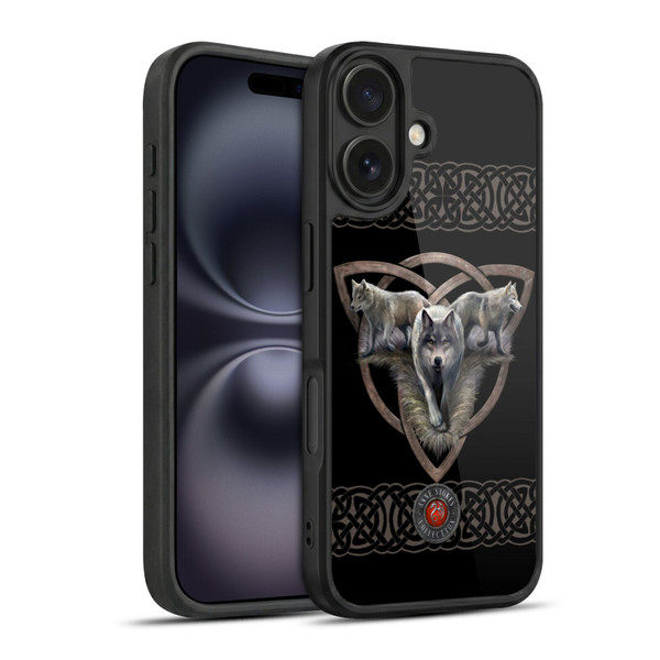 Anne Stokes Wolves 2 Trio Gel Armour Case For Apple iPhone 16