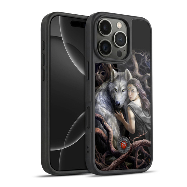 Anne Stokes Wolves 2 Soul Bond Gel Armour Case For Apple iPhone 16 Pro