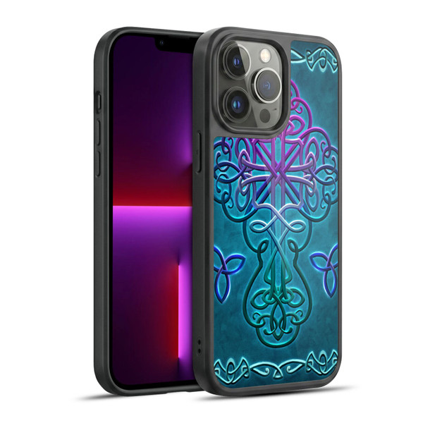 Brigid Ashwood Crosses Celtic Gel Armour Case For Apple iPhone 13 Pro Max