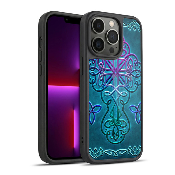 Brigid Ashwood Crosses Celtic Gel Armour Case For Apple iPhone 13 Pro