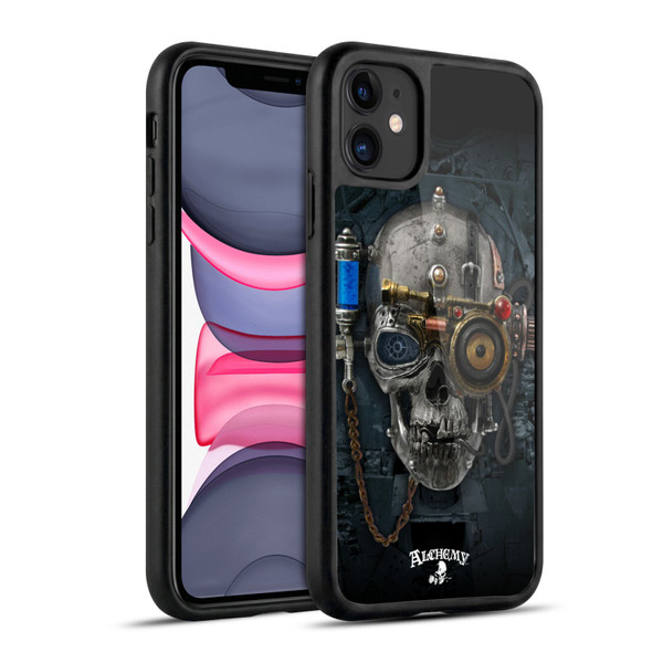 Alchemy Gothic Graphic Art Necronaut Gel Armour Case For Apple iPhone 11