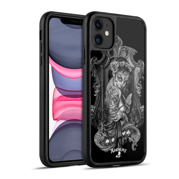 Alchemy Gothic Graphic Art Widow Gel Armour Case For Apple iPhone 11