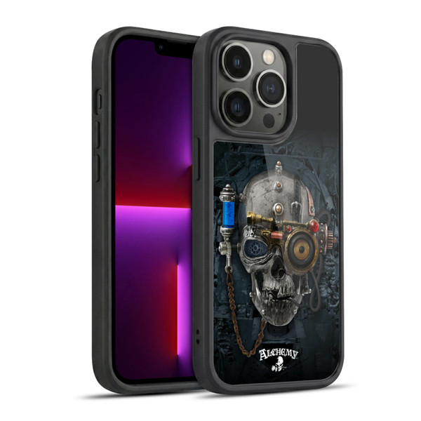 Alchemy Gothic Graphic Art Necronaut Gel Armour Case For Apple iPhone 13 Pro