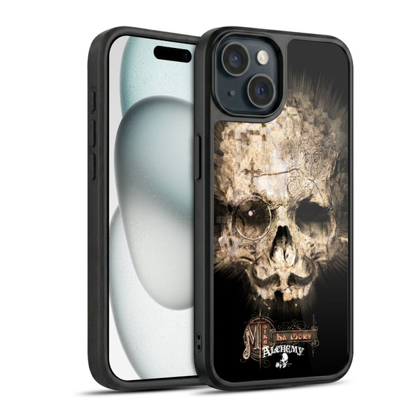 Alchemy Gothic Graphic Art M'sieur La Mort Gel Armour Case For Apple iPhone 15