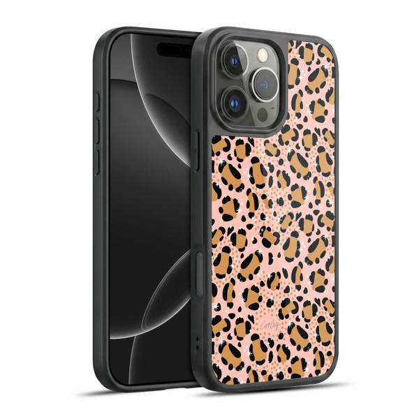 Cat Coquillette Tropical Wildlife Sparkly Leopard Print Gel Armour Case For Apple iPhone 16 Pro Max