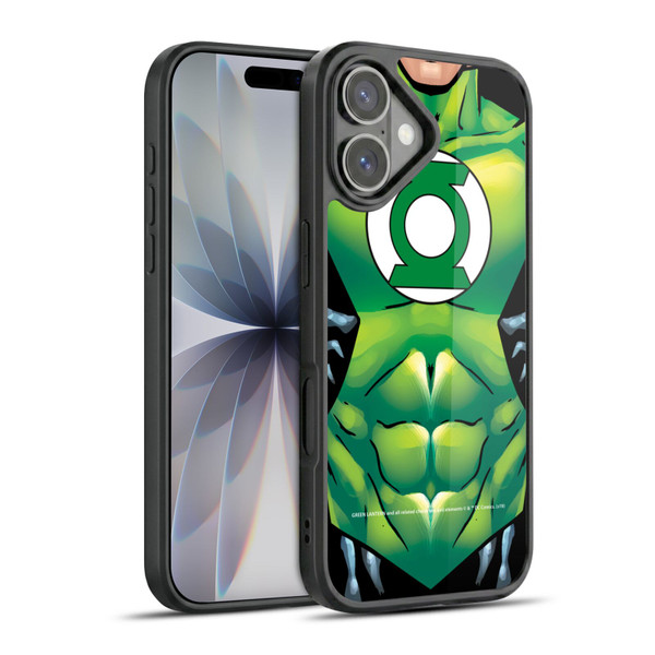Green Lantern DC Comics Logos Uniform Gel Armour Case For Apple iPhone 17