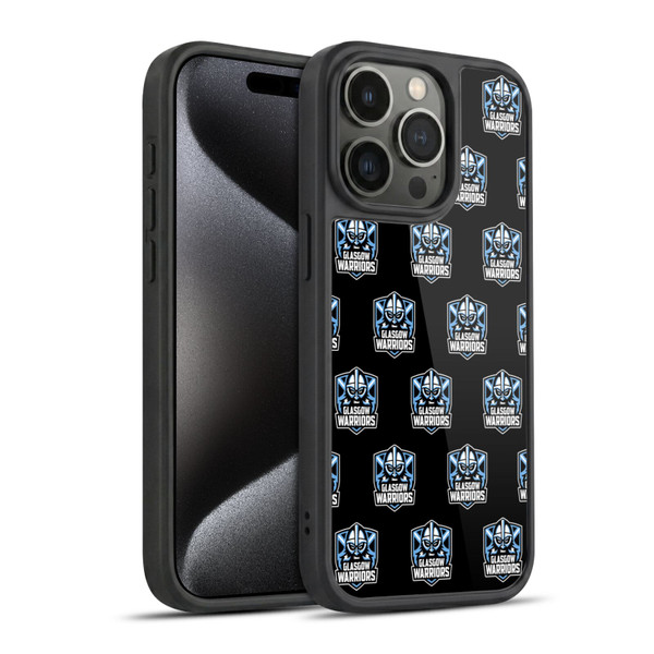 Glasgow Warriors Logo 2 Patterns Gel Armour Case For Apple iPhone 15 Pro