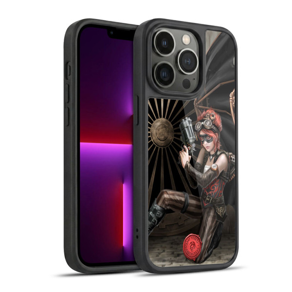 Anne Stokes Steampunk Assassin Gel Armour Case For Apple iPhone 13 Pro
