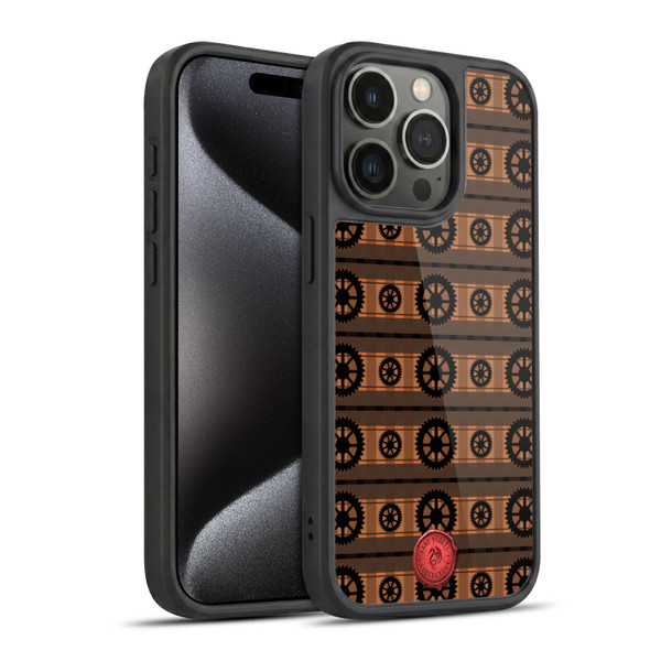 Anne Stokes Steampunk Cogs Gel Armour Case For Apple iPhone 15 Pro
